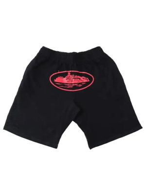 Corte Alcatraz Shorts Black/Red