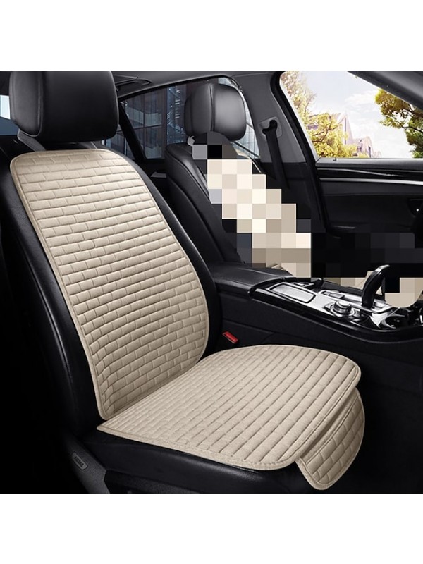 StarFire Car Seat Cover Kit Front Flax Seat Protect for Volkswagen/ Toyota/ Ford/ Audi/ BMW Car Seat Cover Mat Multi-colors Optional #9032500