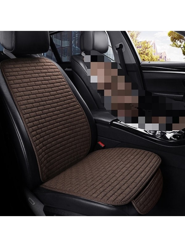 StarFire Car Seat Cover Kit Front Flax Seat Protect for Volkswagen/ Toyota/ Ford/ Audi/ BMW Car Seat Cover Mat Multi-colors Optional #9032500