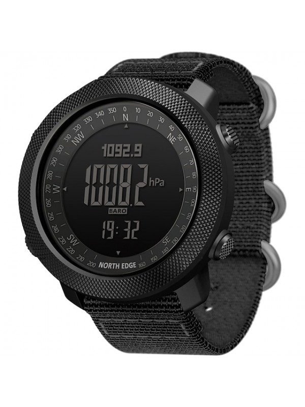 NORTH EDGE Men's Military Watch Analog - Digital Digital Sporty Casual Altimeter Compass Day Date Men's Sport Digital Watch #7928814