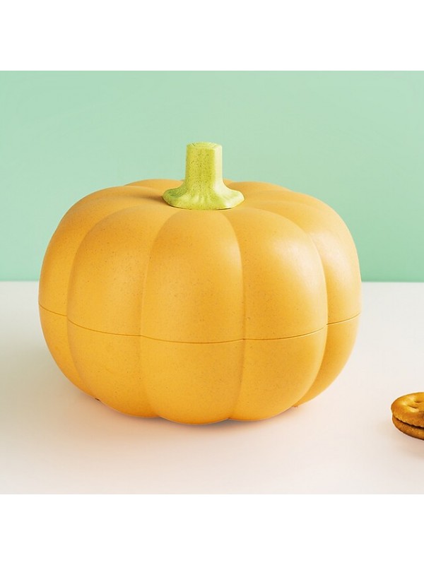 Pumpkin Fruit Plate Halloween Creative Living Room Household Candy Box Storage Snack Plate Dried Fruit Plate #8815024