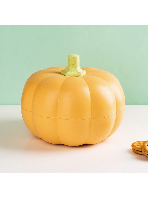 Pumpkin Fruit Plate Halloween Creative Living Room Household Candy Box Storage Snack Plate Dried Fruit Plate #8815024