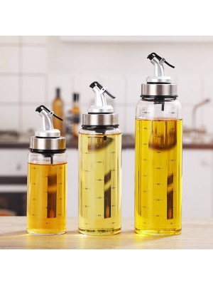 Cooking Seasoning Oil Bottle Sauce Glass Storage Bottles for Vinegar Creative Dispenser Kitchen Accessory #8827851