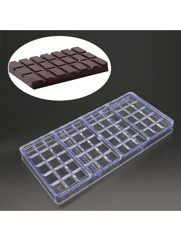 1pc Cake Molds Creative Kitchen Gadget Rectangular Silica Gel Cake Molds For Bread #8997461