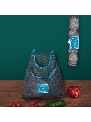 Hanging Reusable Storage Mesh Bag Vegetable Bag for Fruit,Garlics,Potatoes,Onions or Garbage Bag #8909217