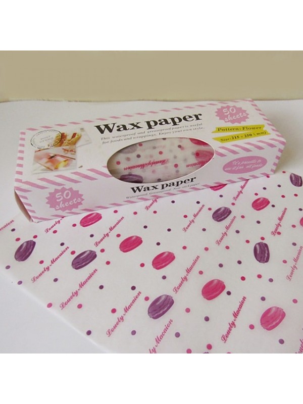 50Pcs Disposable Paper Sandwich Hamburger Wrapper Paper Baking Packaging Paper #8131102