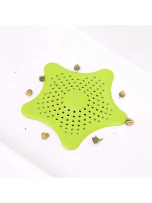 Five Pointed Star Kitchen Sink Anti Clogging Starfish Silicone Floor Drain Bathroom Sewer Filter Factory Direct Sales #8585091