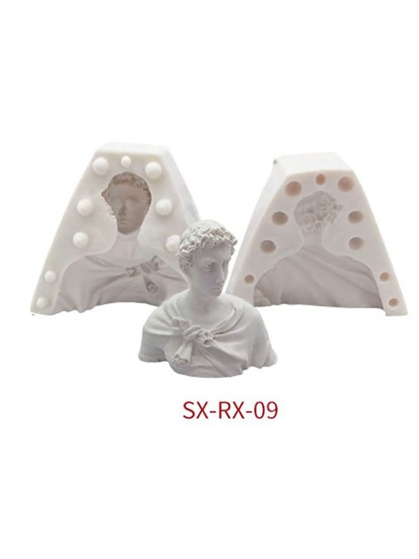 Cake Mold Ancient Greek Statue Silicone Mould Art David Marseille Venus Goddess Suit too for Making Plaster Aroma Candle #8108676