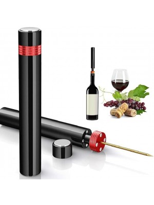 Air Pump Wine Bottle Opener Safe Portable Stainless Steel Pin Cork Remover Air Pressure Corkscrew Kitchen Tools Bar Accessories #8733118