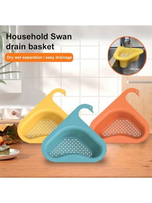 Swan Hook High-grade Sink Drain Basket Kitchen Special Garbage Filter Basket Hanging Vegetable Swan Drain Basket #9018406