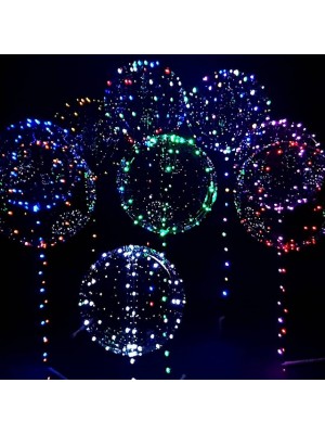 LED Balloon Luminous Party Wedding Supplies Dorm Party Decoration Transparent Bubble Decoration Birthday Wedding LED Balloons String Lights Christmas Gift #6963956