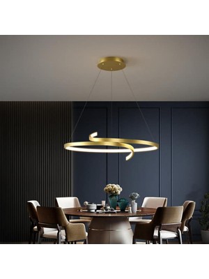 LED Pendant Light Simple Creative Personalized Geometry Chandelier Restaurant Lamp Nordic Postmodern Bar Coffee Shop Lamp Study Office Lamp #8789593