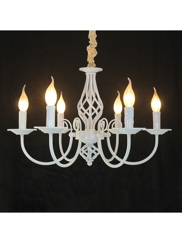 6-Light Candle Style Chandelier Metal Others Traditional / Classic 110-120V 220-240V #5546263