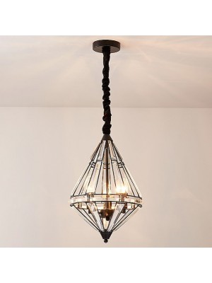 32 cm Pendant Light LED Unique Design Chandelier Metal Geometrical Painted Finishes Contemporary Vintage 220-240V #8932340