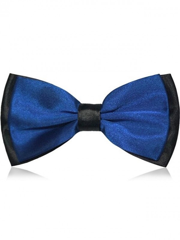 Men's Party / Work Bow Tie - Jacquard / Solid Colored #8627700