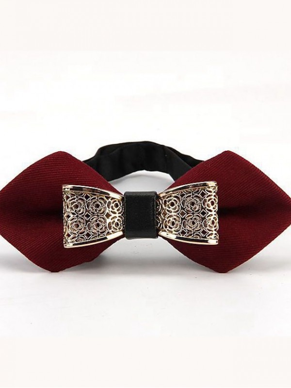 Men's Party / Wedding Bow Tie - Solid Colored Bow #8902262