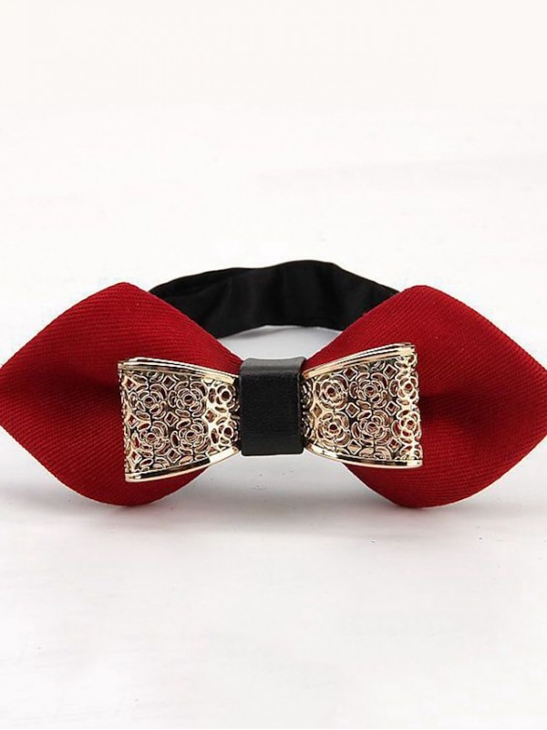 Men's Party / Wedding Bow Tie - Solid Colored Bow #8902262