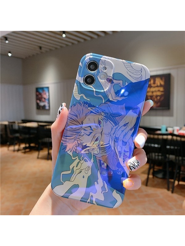 Jujutsu Kaisen Phone Case For Back Cover iPhone 12 Pro Max 11 SE 2020 X XR XS Max 8 7 Shockproof Dustproof Cartoon TPU #8593823