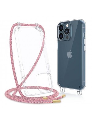 Phone Case Compatible with iPhone 13 Pro Clear Case Compatible with iPhone 13 Pro Case with Strap Crossbody Adjustable Neck Lanyard Protective Case Phone Cover Designed for iPhone 13 Pro 6.1 #8994879