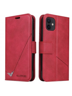 Phone Case For Full Body Case Leather Wallet Card iPhone SE 3 iPhone 13 Pro Max 12 11 X XR XS Max 8 7 iPhone 13 Mini Wallet Card Holder Shockproof Solid #8694348