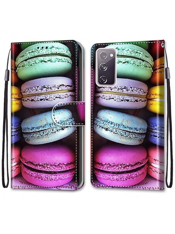 Wallet Leather Phone Case For Samsung Galaxy S22 S21 S20 Plus Ultra A72 A52 A42 A32 Note 20 Ultra Cartoon Magnetic Flip Folio Full Body Protective Cover with Card Slots Kickstand #8678173