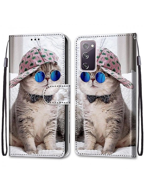 Wallet Leather Phone Case For Samsung Galaxy S22 S21 S20 Plus Ultra A72 A52 A42 A32 Note 20 Ultra Cartoon Magnetic Flip Folio Full Body Protective Cover with Card Slots Kickstand #8678173