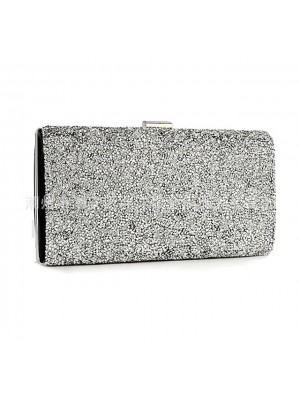 Women's Evening Bag Wedding Bags Handbags Evening Bag Alloy Sequin Glitter Shine Party Daily Date Black Grey Black Silver Gold #6785310