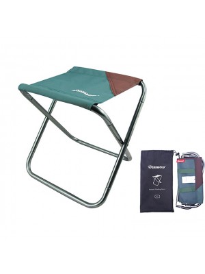 Camping Stool Portable Ultra Light (UL) Multifunctional Foldable Oxford 7075 Aluminium Alloy for 1 person Fishing Beach Camping Traveling Autumn / Fall Winter Dark Green Coffee / Breathable #8534668