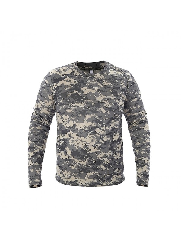 men's doss cabin long sleeve camo tee, 3x-large, realtree edge #8167669