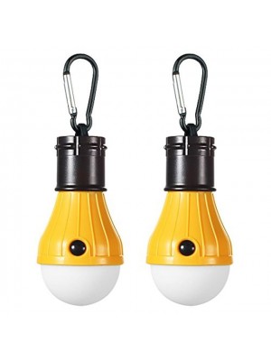 SY002 Camping Lanterns & Tent Lights Cap Lights 50 lm LED LED 1 Emitters 1 Mode with Batteries Everyday Use Diving / Boating Fishing Yellow (bubble bag without carabiner) #8217546