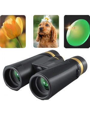 10 X 42 mm Binoculars Lenses Outdoor High Definition Eco-friendly Carrying Case 5 m Multi-coated BAK4 Camping / Hiking Hunting Performance #8760624