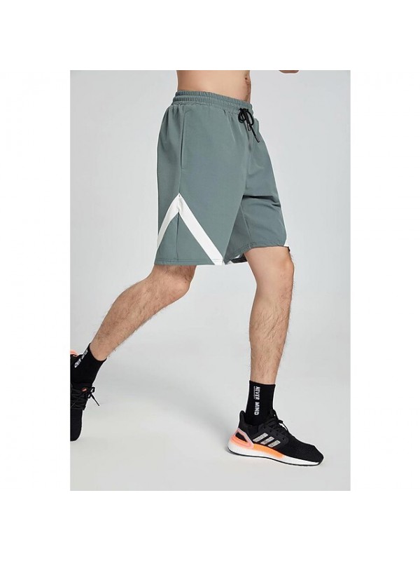 Men's Hiking Shorts Summer Outdoor Breathable Quick Dry Sweat wicking Scratch Resistant Shorts Bottoms Green Black Light Grey Camping / Hiking / Caving L XL XXL XXXL #9036485