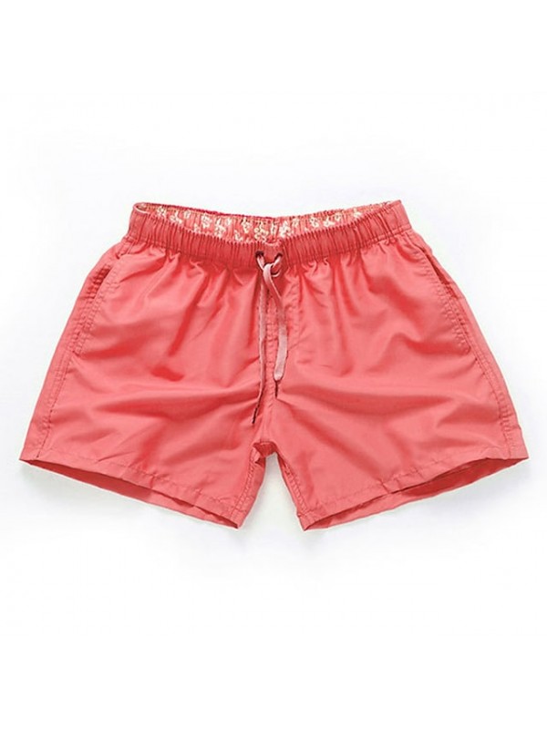 Men's Swim Shorts Swim Trunks Bottoms Quick Dry Breathable Micro-elastic Drawstring - Swimming Water Sports Solid Colored Summer #7983509