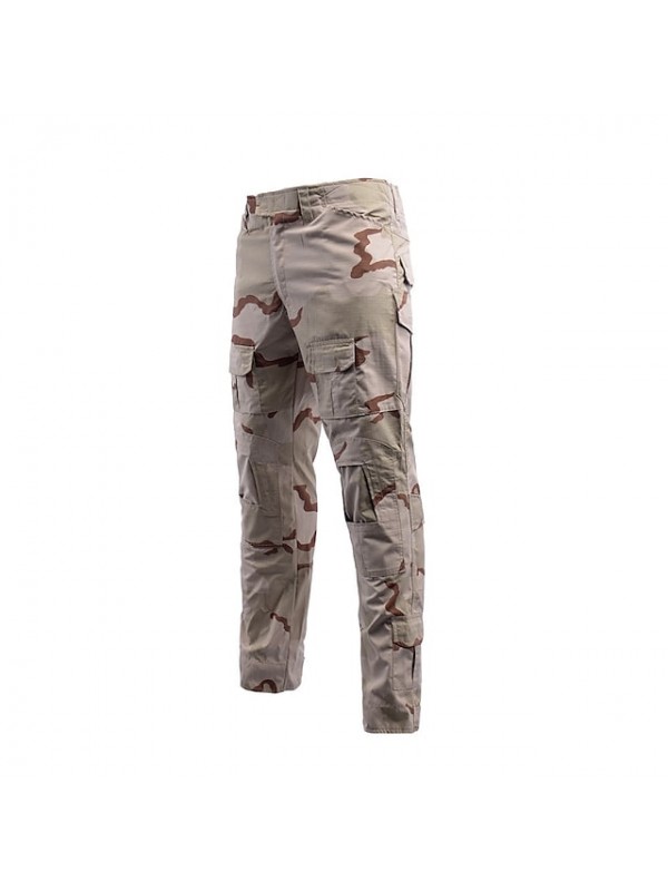 Men's Camouflage Hunting Pants Tactical Pants Ripstop Windproof Breathable Quick Dry Winter Autumn Camo / Camouflage Bottoms for Camping / Hiking Hunting Combat Jungle camouflage Black camouflage ACU #8777489