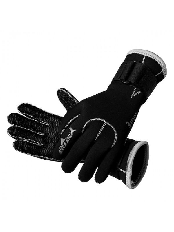 Dive&Sail Diving Gloves 3mm Wetsuit Gloves Neoprene Gloves Rubber Warm Breathable Quick Dry Diving Surfing Boating /Kayaking / Sailing Wearable #5526112