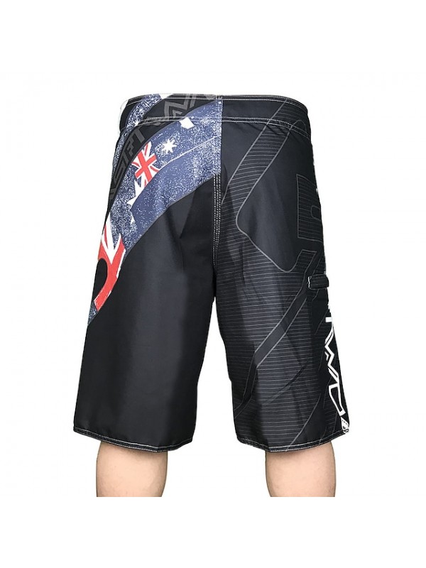 Men's Swim Shorts Swim Trunks Board Shorts Quick Dry Drawstring - Swimming Surfing Water Sports Stripes Summer #8536723