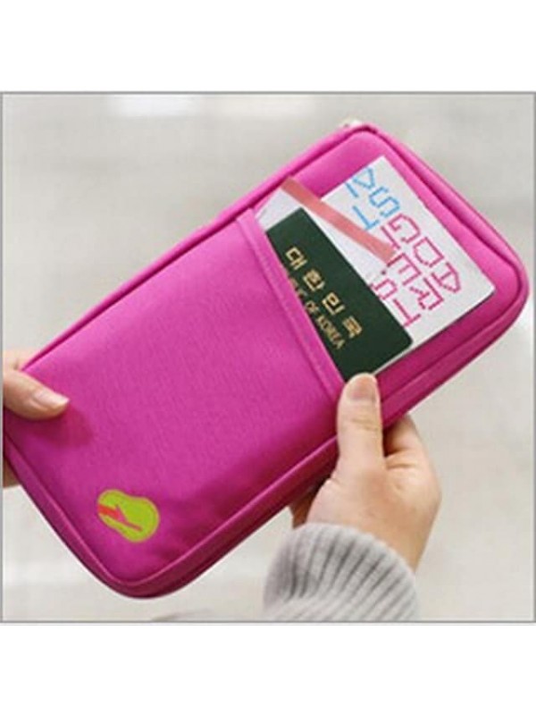 Passport Holder & ID Holder Waterproof Portable Dust Proof Travel Storage for Waterproof Portable Dust Proof Travel StorageRose Green #5386943