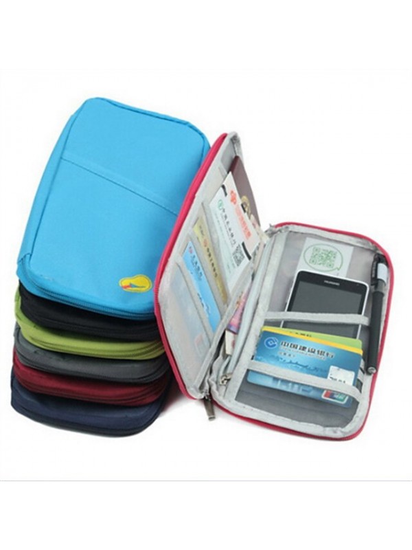 Passport Holder & ID Holder Waterproof Portable Dust Proof Travel Storage for Waterproof Portable Dust Proof Travel StorageRose Green #5386943