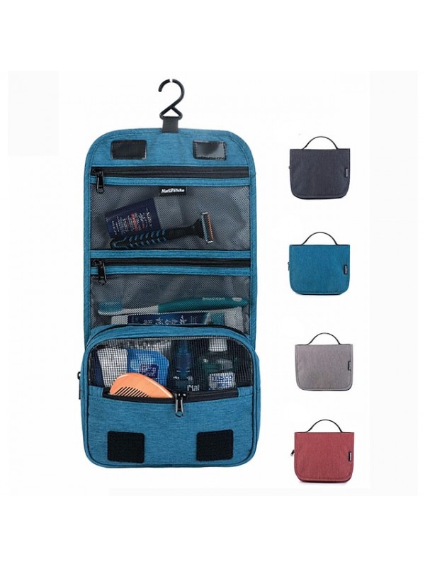 Travel Organizer Cosmetic Bag Travel Toiletry Bag Large Capacity Waterproof Travel Storage Hanging PVC(PolyVinyl Chloride) PU(Polyurethane) For Travel Luggage / Durable #6613487