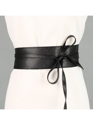 Women's Wide Belt Party Wedding Dailywear Casual Black Red Belt Pure Color Blue Fall Winter Spring Summer #7264551